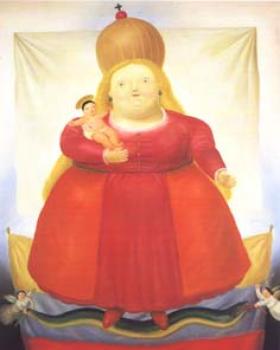 費爾南多 博特羅 Fernando Botero painting